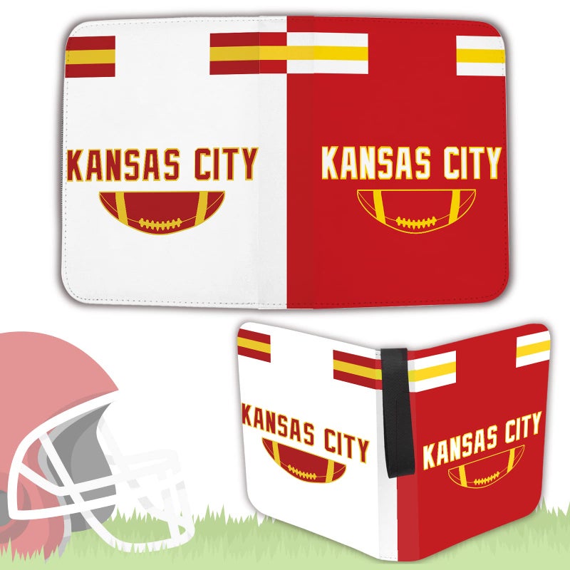 KivolFun Football Card Binder with Sleeves 900 Pocket  Kansas City Football Card Holder for Trading Cards Sports Card 3 Ring Binder Folder Collector Album Storage Book Case Kids Boys Girls Gift - Image 5